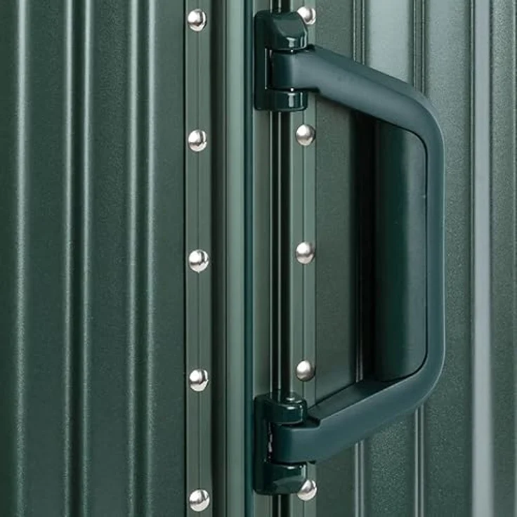 Travelhouse London Koffer Grün S-55cm Bordkoffer · Alu-Rahmen · Polykarbonat Hartschale · Handgepäck 47L – Bild 5