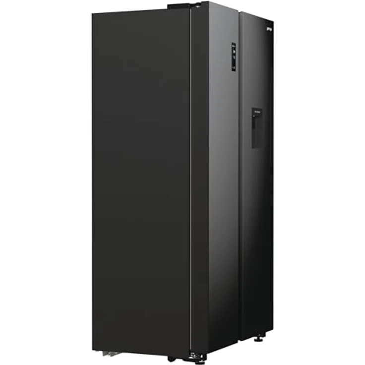 Gorenje NRR 9185 EABXLWD Side-by-Side-Kühlschrank, freistehend, schwarz, NoFrost, Breite 91 cm, Energieklasse E – Bild 8