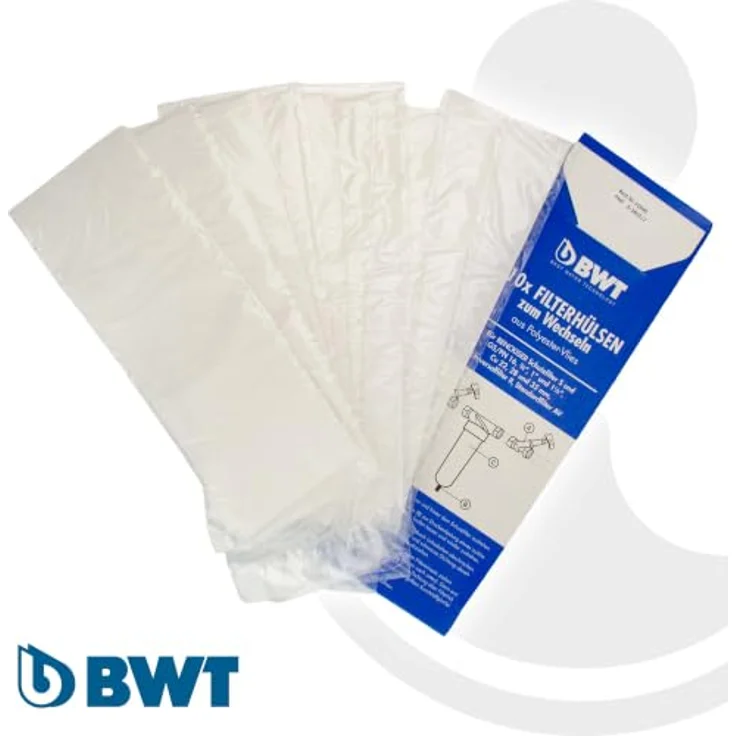 BWT Ersatzfilter 10999E, Polyester-Vlies DN 20-32, 10er Wechselbox, kompatibel mit 1-151063 – Bild 3