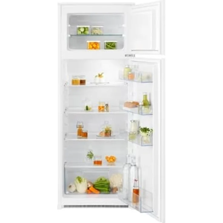 Electrolux KTS5LE14S Kühl- und Gefrierkombination, 218 l, integrierte elektronische Steuerung, ColdSense, LowFrost, FastFreeze, LED-Beleuchtung, Weiß – Bild 2