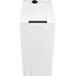 Midea MF100T70B-12A Toplader Waschmaschine 7kg / AquaStop/Starzeitvorwahl/Trommelreinigung/XL Türöffnung/Soft Opener