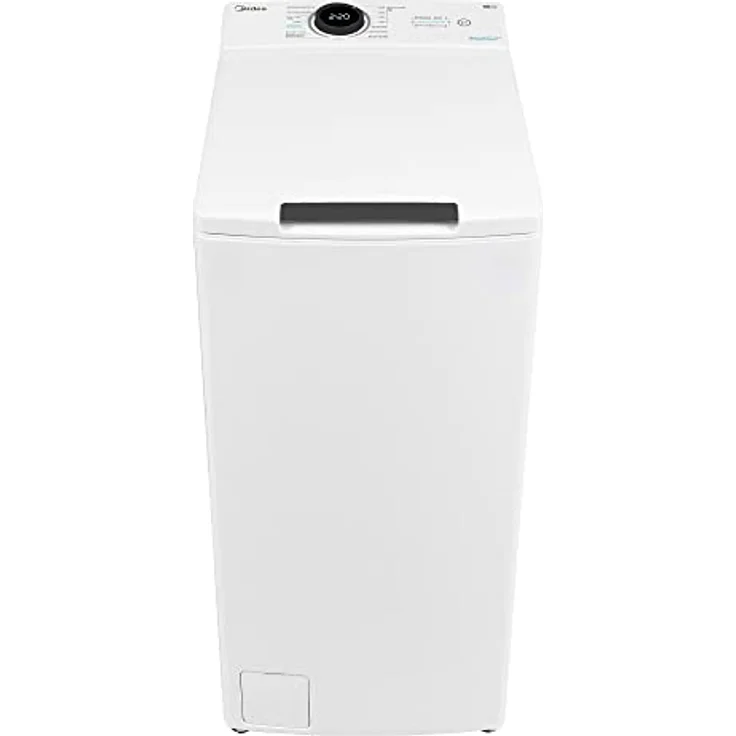 Midea MF100T70B-12A Toplader Waschmaschine 7kg / AquaStop/Starzeitvorwahl/Trommelreinigung/XL Türöffnung/Soft Opener – Bild 1