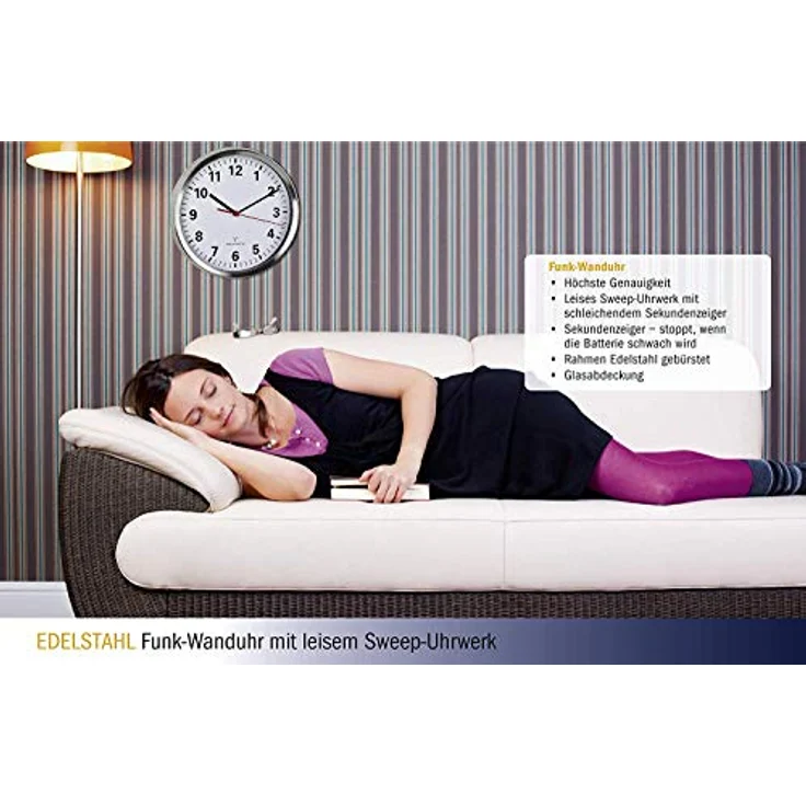 TFA, Wanduhr, 60.3529.02 (22 cm) – Bild 5