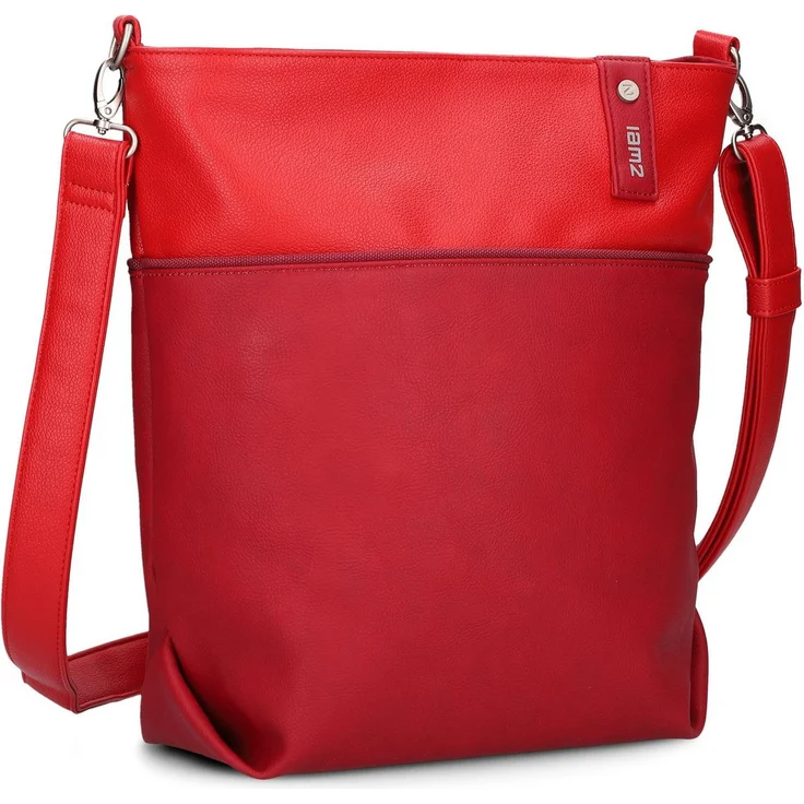 Zwei Umhängetasche J12 (Set, 2-tlg) Cherry - Modische Umhängetasche mit Kosmetiktasche und viel Stauraum – Bild 1