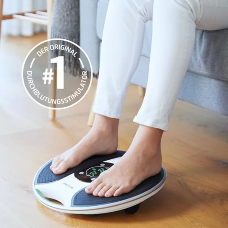 REVITIVE Medic Plus, EMS-Fußmassage-Gerät mit OxyWave-Technologie, Knie-Durchblutungs-Stimulator zur Linderung von Schmerzen, Schwellungen und Krämpfen – Bild 2