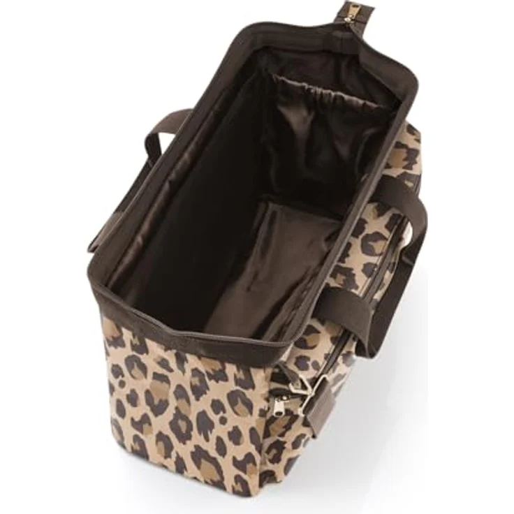 REISENTHEL® Einkaufsshopper allrounder S pocket leo macchiato - Vielseitige Einkaufstasche mit 11 L Volumen und Trolley-Aufsteckfunktion – Bild 3