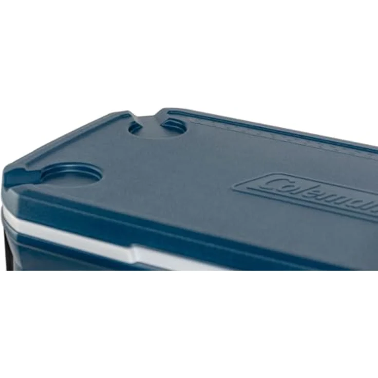 Coleman 52QT Xtreme Chest passive Kühlbox, 49 Liter, geeignet für 17 x 1,5 Liter Flaschen, Kunststoff, blau-weiß – Bild 4
