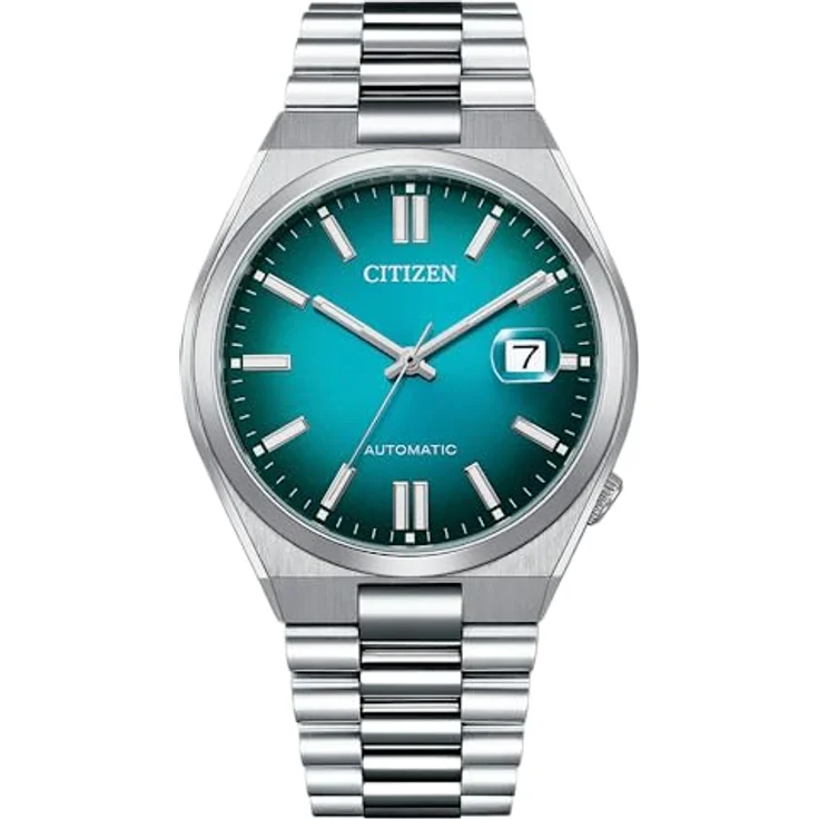 Citizen NJ0151-88X Herren 40mm 5ATM Automatik Armbanduhr, Silber (Analoguhr, 40 mm) – Bild 1