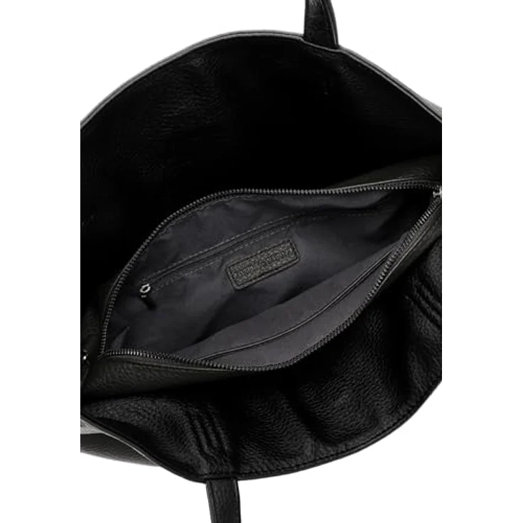 EMILY & NOAH Shopper E&N Eva, Damen Tasche aus Feinsynthetik mit umhängbarem Riemen und zweifarbiger Echtleder-Optik – Bild 7
