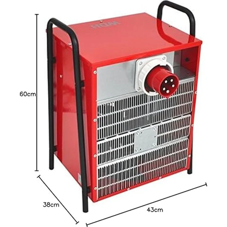 Aktobis Elektroheizer WDH-IFH20 (20kW), Heizlüfter – Bild 9