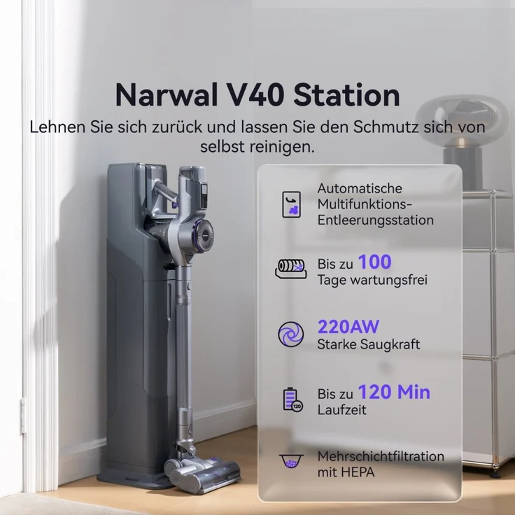 Narwal V40 Station – Bild 2