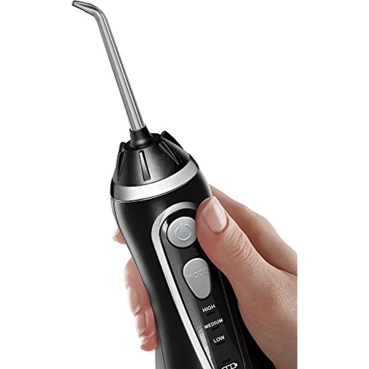 Waterpik WP-562EU Cordless Advanced Munddusche Tragbare Water Flosser, Kabellose, Ideal für Reise, schwarz – Bild 3