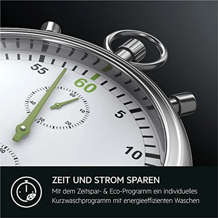 AEG L6FBA51480, Frontlader-Waschmaschine, A, Fassungsvermögen 8 kg, Standgerät, Breite 60 cm – Bild 9