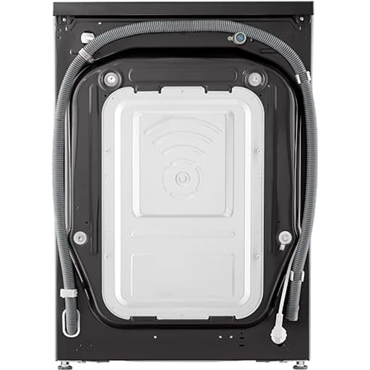LG V9WD128H2B, Waschtrockner 12-8 kg, 1360 U/min, AI Direct Drive, Schnellwaschgang in 39 Min., mit Dampf, Black Stainless Steel – Bild 3