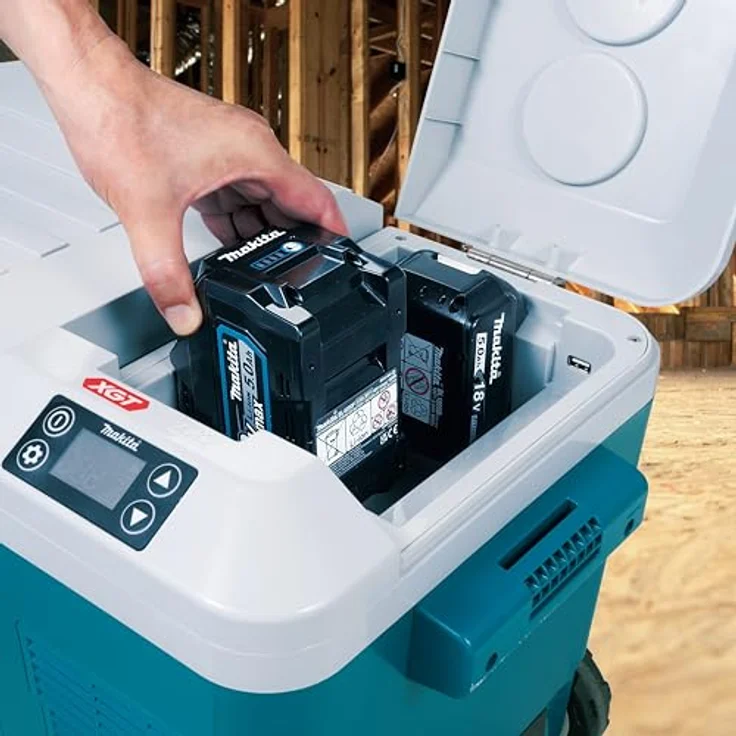 Makita CW001GZ01 40V Akku-Kompressorkühlbox, 20 Liter, Kühl & Wärmebox, ohne Akku, ohne Ladegerät – Bild 18