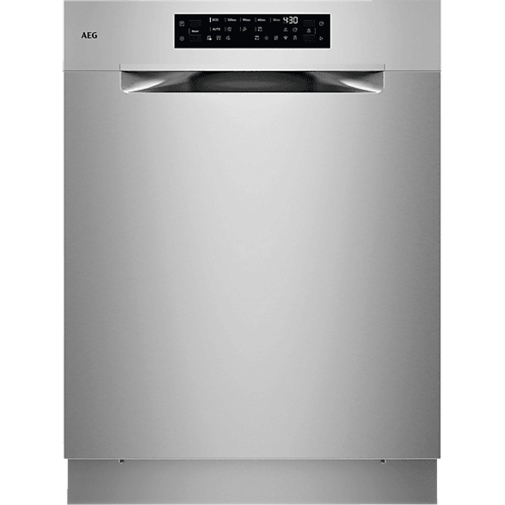 AEG GU7200A1SCM 7000 Geschirrspüler, unterbaufähig, 596 mm breit, 44 dB (A), AquaSave, EasyFlex Körbe, AirDry Trocknungssystem