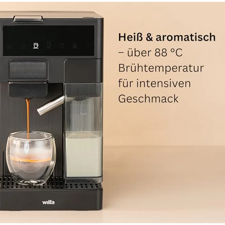 Wilfa Volo Multi Coffee Machine, Filterkaffeemaschine in Schwarz, kompatibel mit Nespresso & Dolce Gusto, abnehmbarer Milchbehälter, 1,6 L Wassertank – Bild 3