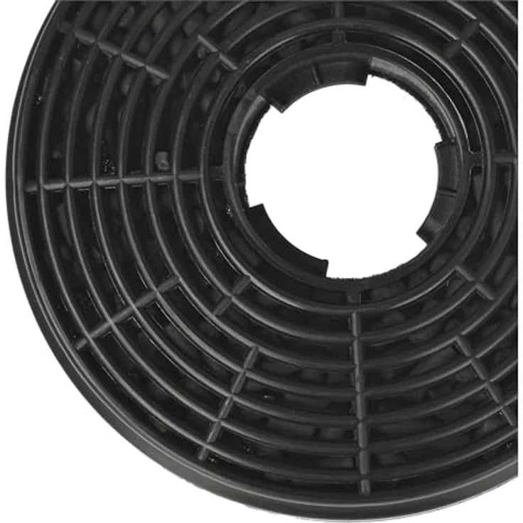 vhbw 12x Aktivkohlefilter für PKM Dunstabzugshauben, Durchmesser 10,5 cm, schwarz, verbesserte Umluft und Geruchsreduzierung – Bild 5