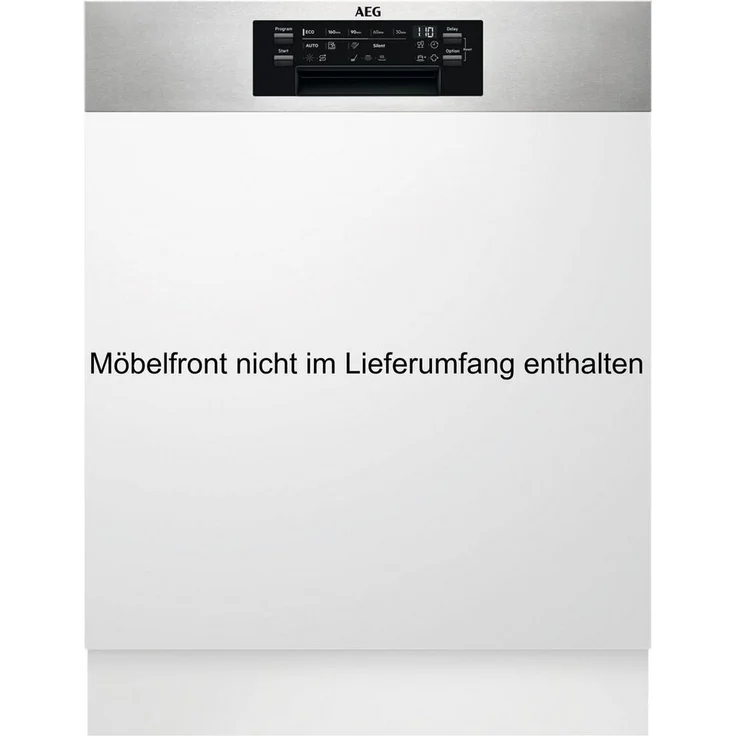 AEG FES7672APM Einbaugeschirrspüler, teilintegrierbar, 14 Maßgedecke, Energieeffizienzklasse A, 43 dB, Besteckschublade, AirDry, AutoSense – Bild 1