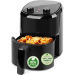 Emerio Heißluftfritteuse AirFryer | 2.2L Volumen für 1 Person oder als Zweitgerät | Frittieren mit heißer Luft ohne Öl | gesünderes Frittieren | Cool Touch | BPA frei | schnelle Aufheizung | 1000W