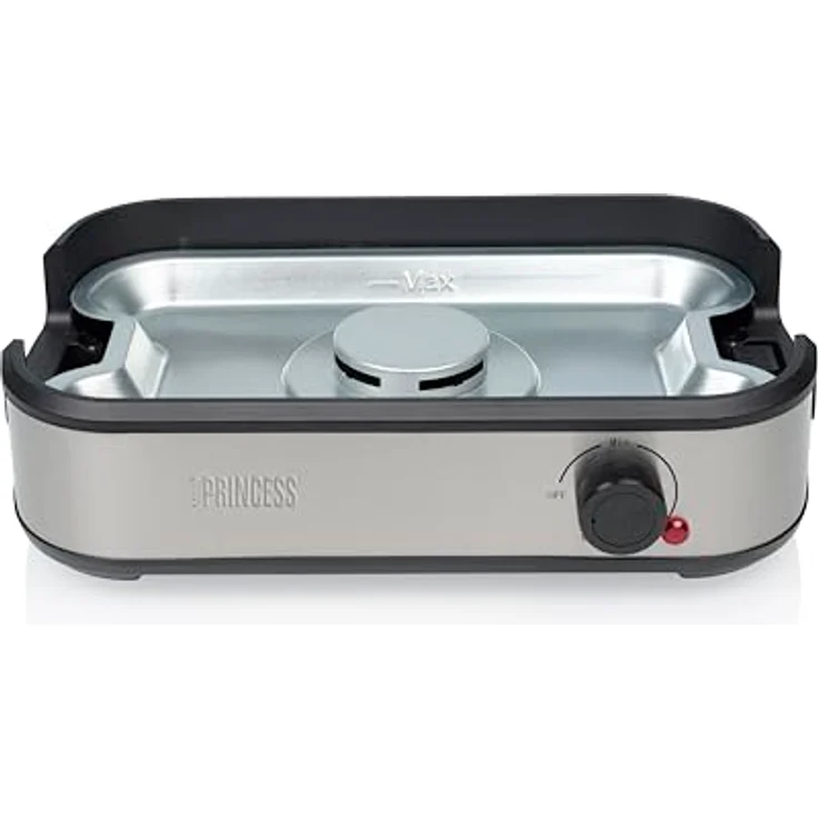 Princess Table Chef Purify, Raucharmer Elektrogrill mit Luftfiltersystem, 1800 W, PFAS-freie Keramikbeschichtung, 35 x 21 cm Grillfläche, Einstellbares Thermostat, 103215 – Bild 5