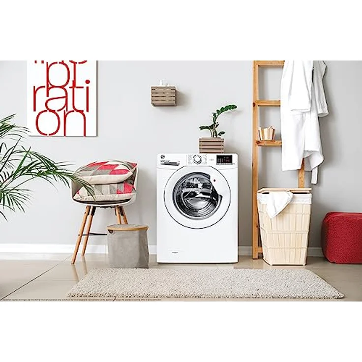 Hoover H-WASH 300 Lite H3W4 272DA3/1-S, 7kg Waschmaschine mit NFC-Technologie und MixPowerSystem – Bild 6