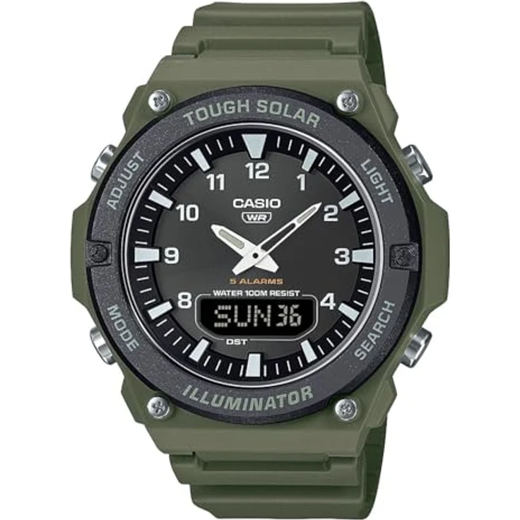 Casio AQ-S820W-3BVEF-AMFBM-EU, Digitaluhr der Kollektion 05, grün – Bild 2