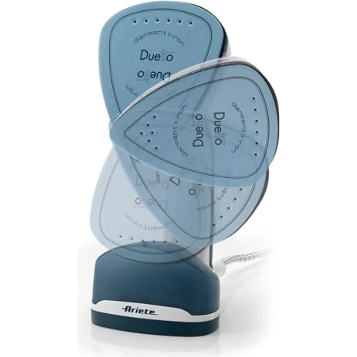 Ariete 6246 3-in-1 Duetto Dampfbürste, 1000, Weiß, Blau, Steamer – Bild 5