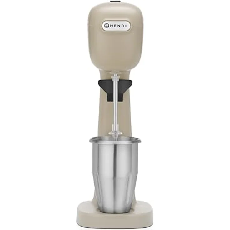 HENDI Milkshake Mixer Design by Bronwasser, Karamell, BPA-frei, 230V/400W, 2 Drehzahlen, Edelstahl-Rührbecher 0,5L – Bild 3