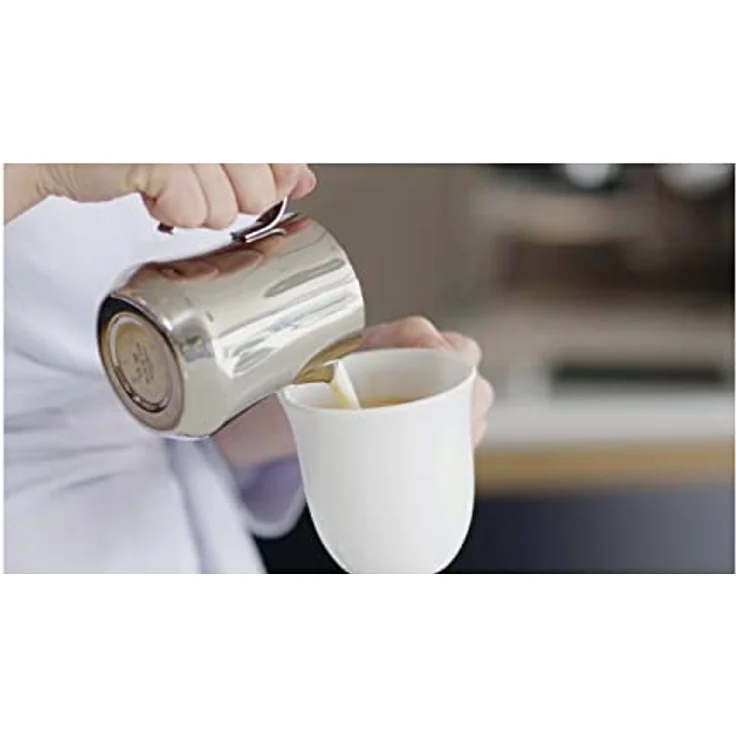 De'Longhi DLSC060 ECO 311.W-BK-R-B Milchkännchen, 18-8 Edelstahl, 350 ml – Bild 5