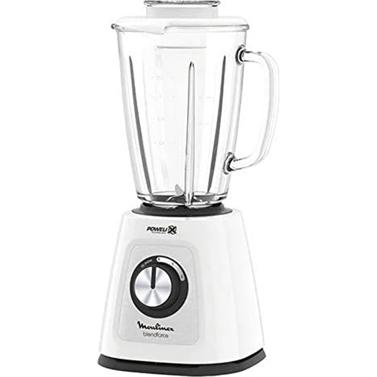 Moulinex LM4351 BlendForce 2 Standmixer, Powelix Technologie, scharfe Klingen, hitzebeständiger Topf 1,7 l, Kühlsystem, Smart Lock-System, 800 W – Bild 2