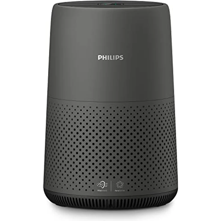 Philips 800i Serie Kompakt-Luftreiniger, 49m2, HEPA- und Aktivkohlefilter, entfernt bis zu 99,9% der Viren und Aerosole aus der Luft*, schwarz (AC0850/11) – Bild 1