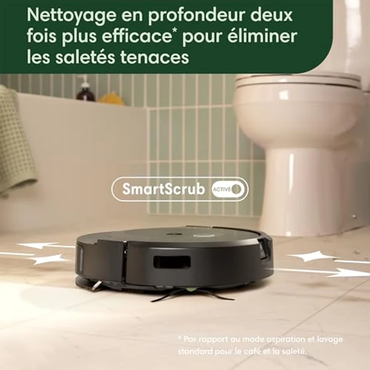 iRobot Roomba Combo 10 Max – Saugroboter 2-in-1 mit Station – Selbstentleerung/Befüllen und Reinigung des Wischtuchs – Kartographie & speichert die Umgebung – erkennt & vermeidet Objekte - Preisvergleich – Bild 4
