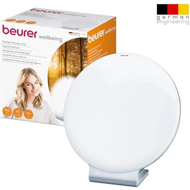 Beurer TL 50 Tageslichtlampe zur Simulation von Tageslicht, zertifiziertes Medizinprodukt für mehr Wohlbefinden – Bild 5