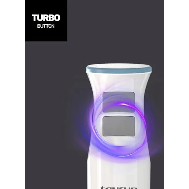 Taurus Stabmixer Handrührgerät BAPI 1200 PURE, 1200 W Leistung, Metallstäbe – Bild 5