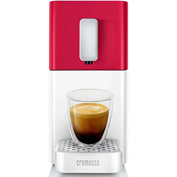 Cremesso Kapselmaschine Easy Heart Red-Shell White – Bild 3