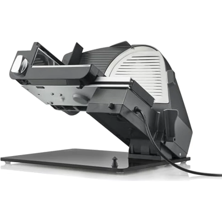 Graef Allesschneider Master M95, eisenglimmergrau (M95EU) - Premium Vollmetall mit 30° Kippfunktion und 170-Watt-Motor – Bild 2