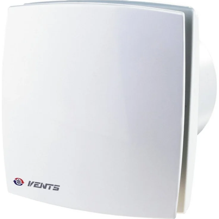 Vents Wandventilator LD 125 TH, Kleinraumventilator mit Feuchtesensor, Weiß