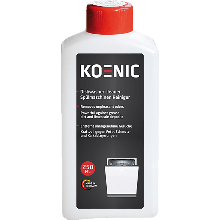 KOENIC KCL-D250-1 Spülmaschinen-Reiniger, effektive Innenreinigung, entfernt Kalk und Fett, sorgt für Frischeduft