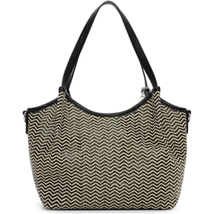 Tamaris TAS Konstantina Shopper Tasche, 36 cm, schwarz, aus 100% Polypropylen – Bild 3