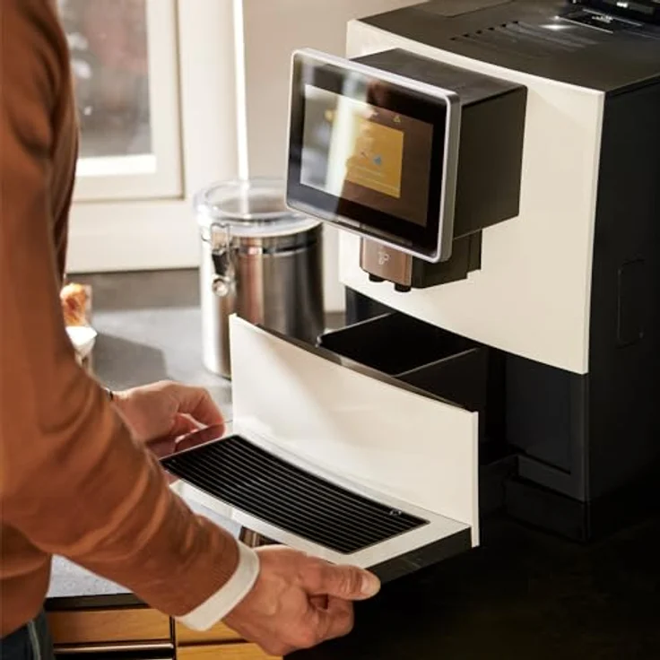 TCHIBO Office Kaffeevollautomat, B2B, für 30 Tassen täglich, integriertes Milchsystem, Weiß – Bild 6
