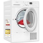 Exquisit TWP1001-030D, Wärmepumpentrockner mit 10 kg Fassungsvermögen, 16 Programmen, LED-Display, Frontlader, weiß