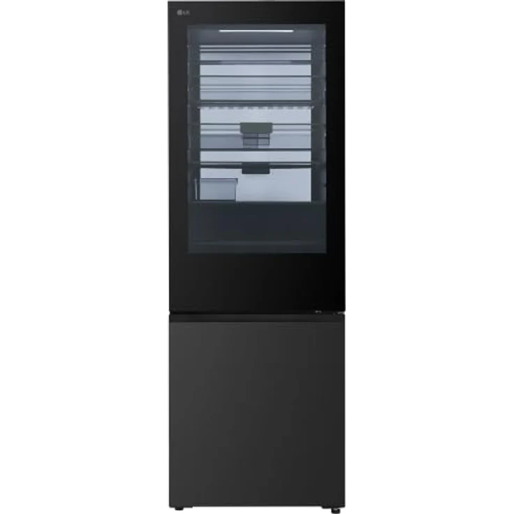 LG GBGW92GCEV, Kühl-Gefrierkombination mit 465 l, NoFrost, Fresh Zone Fach, Schwarz – Bild 11