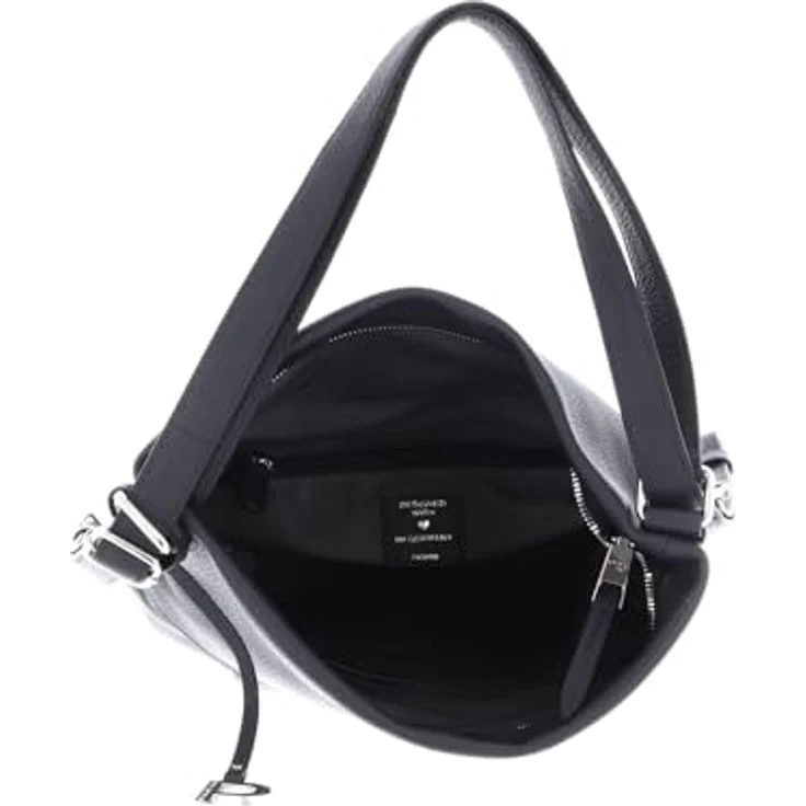 Picard Pure Schultertasche aus 100% Leder, 30 cm, blau – Bild 6