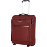 travelite 2 Rad Handgepäck Koffer mit Schloss erfüllt IATA Bordgepäck Maß, Gepäck Serie CABIN: Kompakter Weichgepäck Trolley, 52 cm, 39 Liter