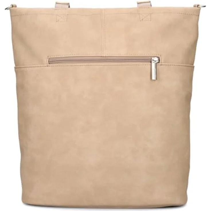 Zwei Mademoiselle.M Shopper Tasche, 37 cm, aus 100% Polyurethan, gelb – Bild 5