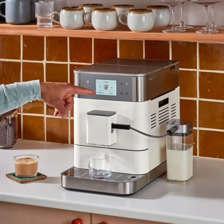 KitchenAid Kaffeevollautomat 5KES8557EPL, Kaffeemaschine mit 20 voreingestellten Rezepten – Bild 4