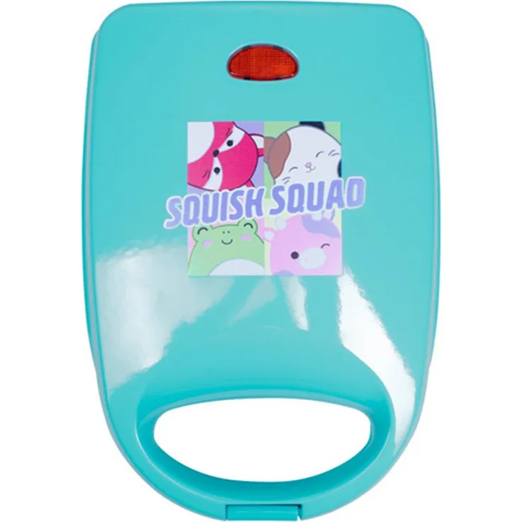 Fizz creations Squishmallows Waffeleisen, Squish Squad Design mit Antihaftbeschichtung, EU-Stecker, für kinderfreundliche Waffeln