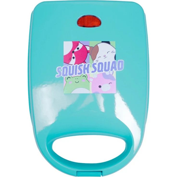 Fizz creations Squishmallows Waffeleisen, Squish Squad Design mit Antihaftbeschichtung, EU-Stecker, für kinderfreundliche Waffeln