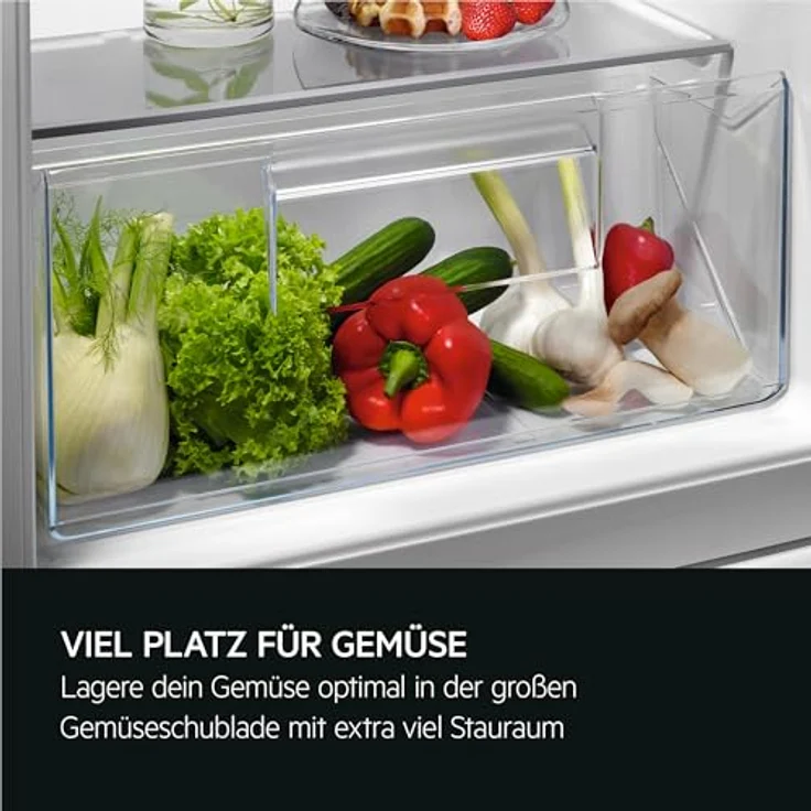 AEG TF5OS882ES Einbaukühlschrank, 880 mm, 4-Sterne-Gefrierfach, OptiSpace mit flexiblen Glasablagen, LED-Beleuchtung – Bild 8